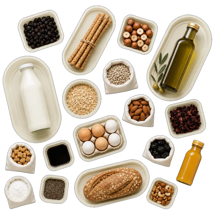 Variedad de productos de dietética: orgánicos, sin TACC y naturales para comparar precios entre tiendas online de Argentina