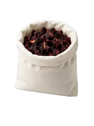 Hibiscus en flores para infusión